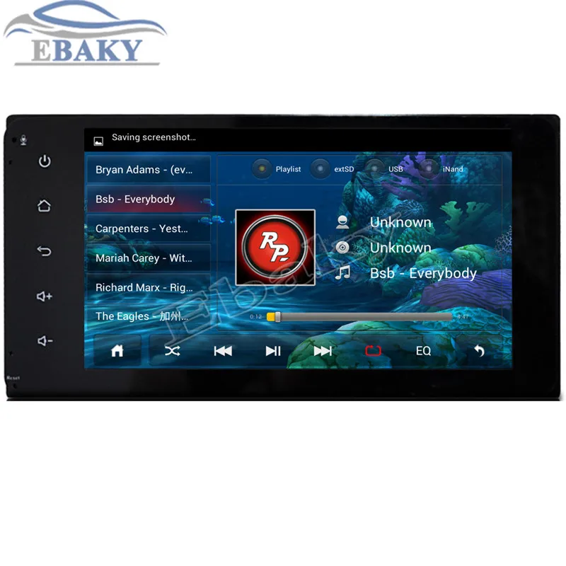 NaviTopia 1024*600 7 дюймов 8 ядерный ОЗУ 2 Гб ПЗУ 32 ГБ Android 8,1 автомобильный Радио плеер для Toyota универсальный с wifi/картами
