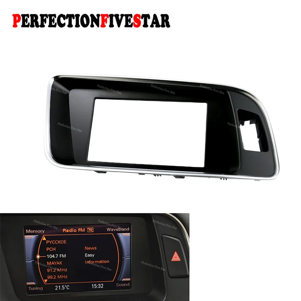 

8R1857186N Dashboard Fitting 6.5'' Screen Display Trim For Audi Q5 2009 2010 2011 2012 2013