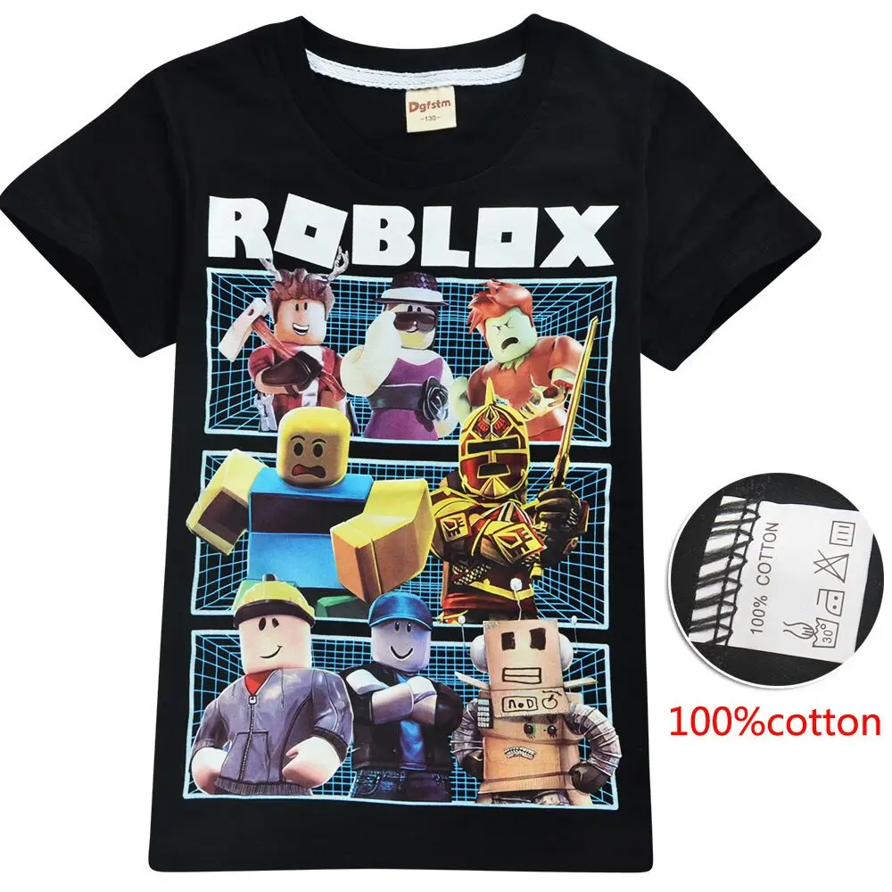 2021 2019 High Quality Cute Roblox T Shirts Summer Top O Neck 100 Cotton Girls Clothes Kids Tshirt Cartoon Summer Clothing From Zwz1188 11 86 Dhgate Com - cute roblox girl clothes