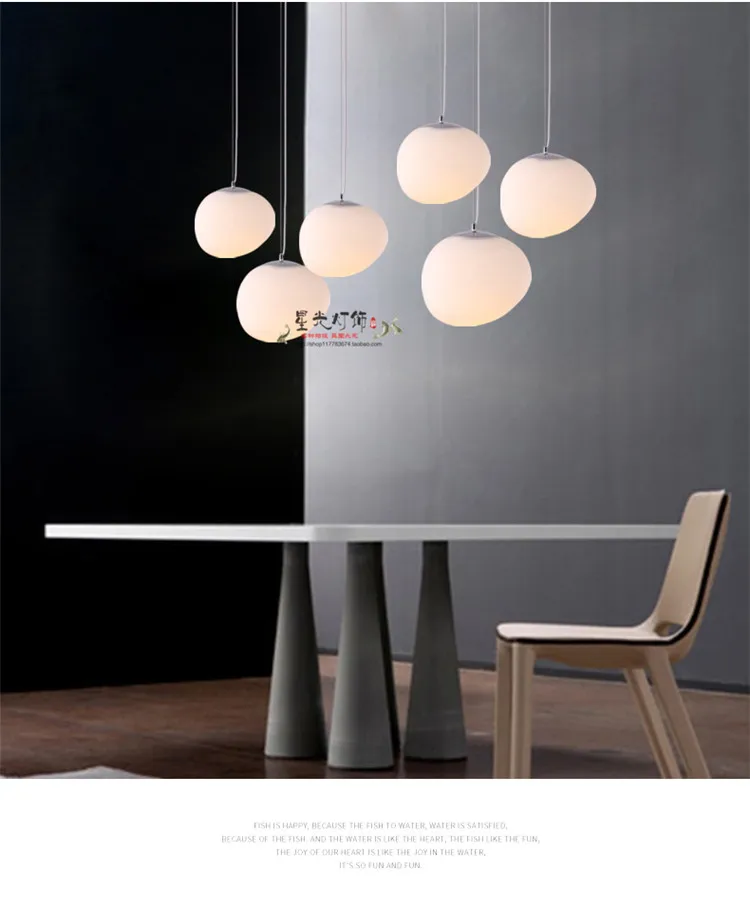 Италия Foscarini Gregg Подвесная лампа стеклянный подвесной светильник s современный светодиодный неправильный подвесной светильник для столовой, кухонный светильник, светильники