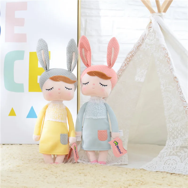 Kawaii Soft Stuffed Plush Animals Cartoon Kids Toys for Girls Children Baby Birthday Christmas Gift Angela Rabbit Metoo Doll Kawaii Soft Stuffed Plush Animals Cartoon Kids Toys for Girls Children Baby Birthday Christmas Gift Angela Rabbit Metoo Doll