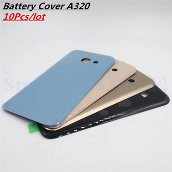 

10Pcs/lot For Samsung Galaxy A3 2017 Battery Door Housing Cover Case For Samsung A320 A320F Battery Cover Replacement