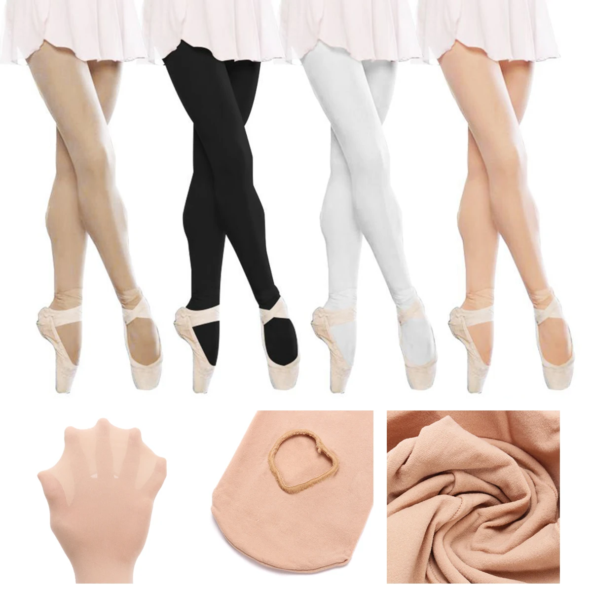 Girls Child Kids Stirrup Ballet Dance Tights Leotard Gymnastics Dance wear Pants