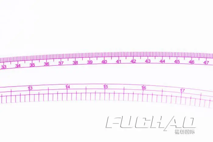 Специальная линейка для одежды 6301 используемая рисования узора одежды|clothing