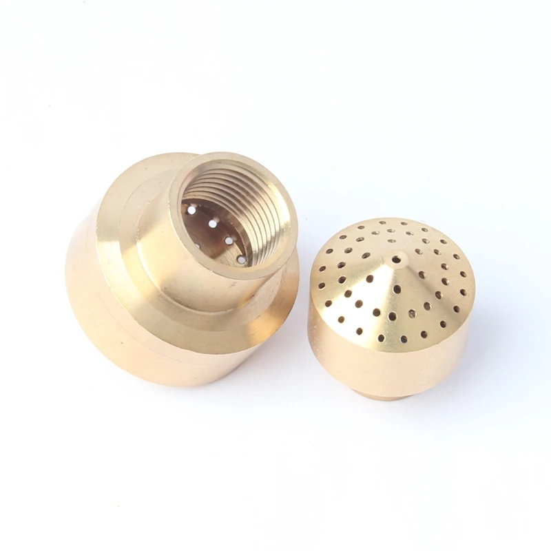 1/4" 1/2" 3/4" 1" 1 2" Female Thread Fireworks Display Shape Copper Fountain Head Layer Flower Nozzle Park Night Waterscape |