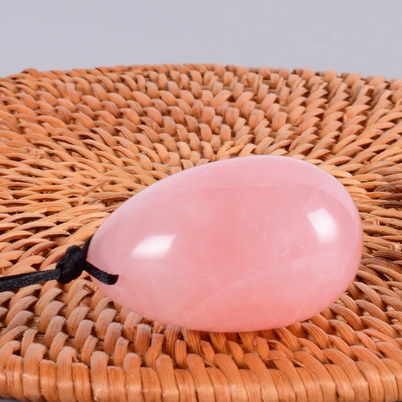 Drill Natural Rose Quartz Yoni Egg Natural Mineral Quartz Healing Massage Ball Jade Eggs Kegel Exercise Pelvic Floor Muscle Drill Natural Rose Quartz Yoni Egg Natural Mineral Quartz Healing Massage Ball Jade Eggs Kegel Exercise Pelvic Floor Muscle
