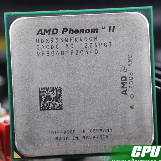 Процессор AMD Phenom II X4 955 настольный процессор 3,2 GHz 6MB Socket AM2+/AM3/95w 938Pin четырехъядерный разбрызгиваемый кусочками