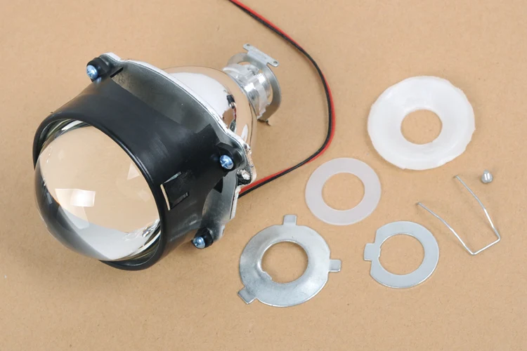 Хит продаж мини проектор H1 AES 3 0 дюйма лен Биксеноновая HID лампа линза прожектора