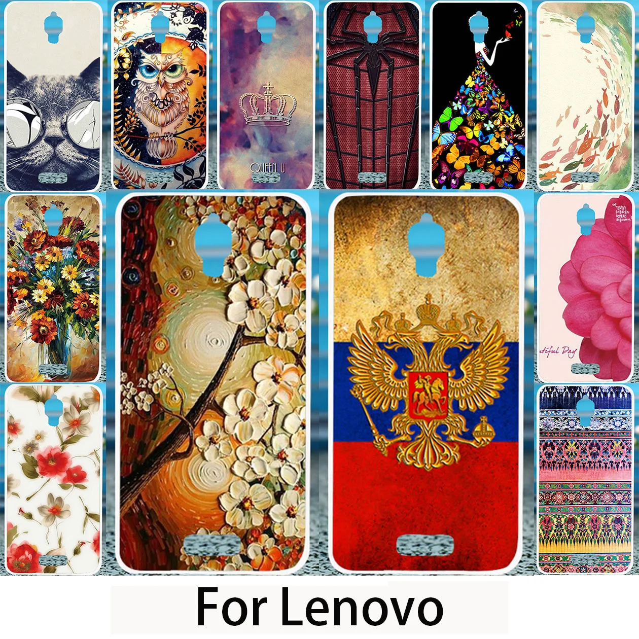 

Akabeila Case For Lenovo S660 S668T Case P2 P1 K6 K3 k8 Note S1 A536 Z5 X3 Lite K6 Power K8 A6000 a7000 Plus Case Painted Bag