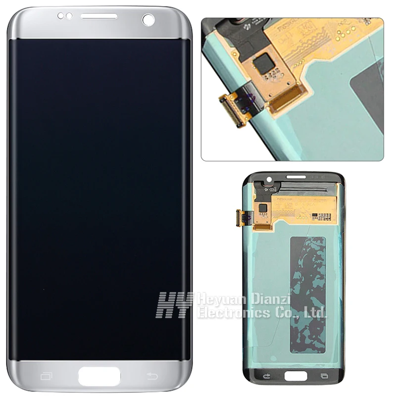 

Super AMOLED For Samsung Galaxy S7 edge G935F Burn-in Shadow lcd display with touch screen Digitizer 5.5''