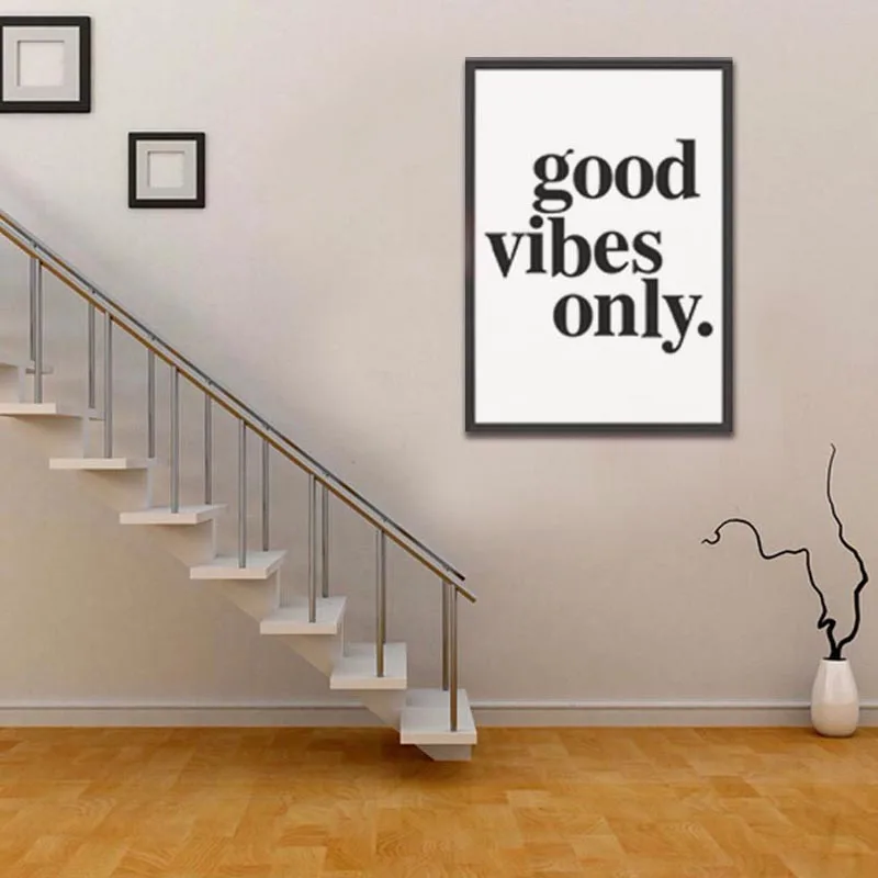 good-vibes-only-Posters-decorative-wall-painting-Canvas-Art-Print-Wall-Pictures-Home-Decoration-Frame-not (1)
