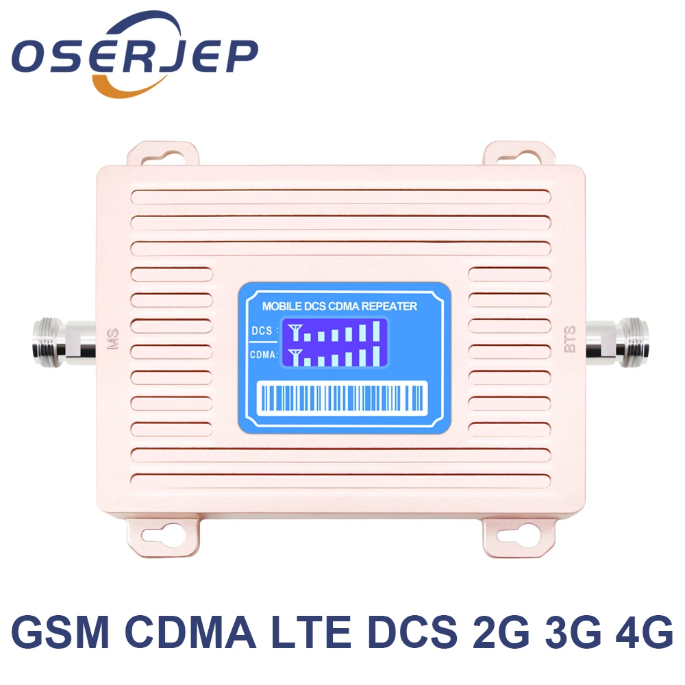 Лучшая цена GSM DCS Двухдиапазонный 2G 4G 850 1800 Mhz UMTS сотовый мобильный телефон ретранслятор сигнала lcd дисплей не включает антенну