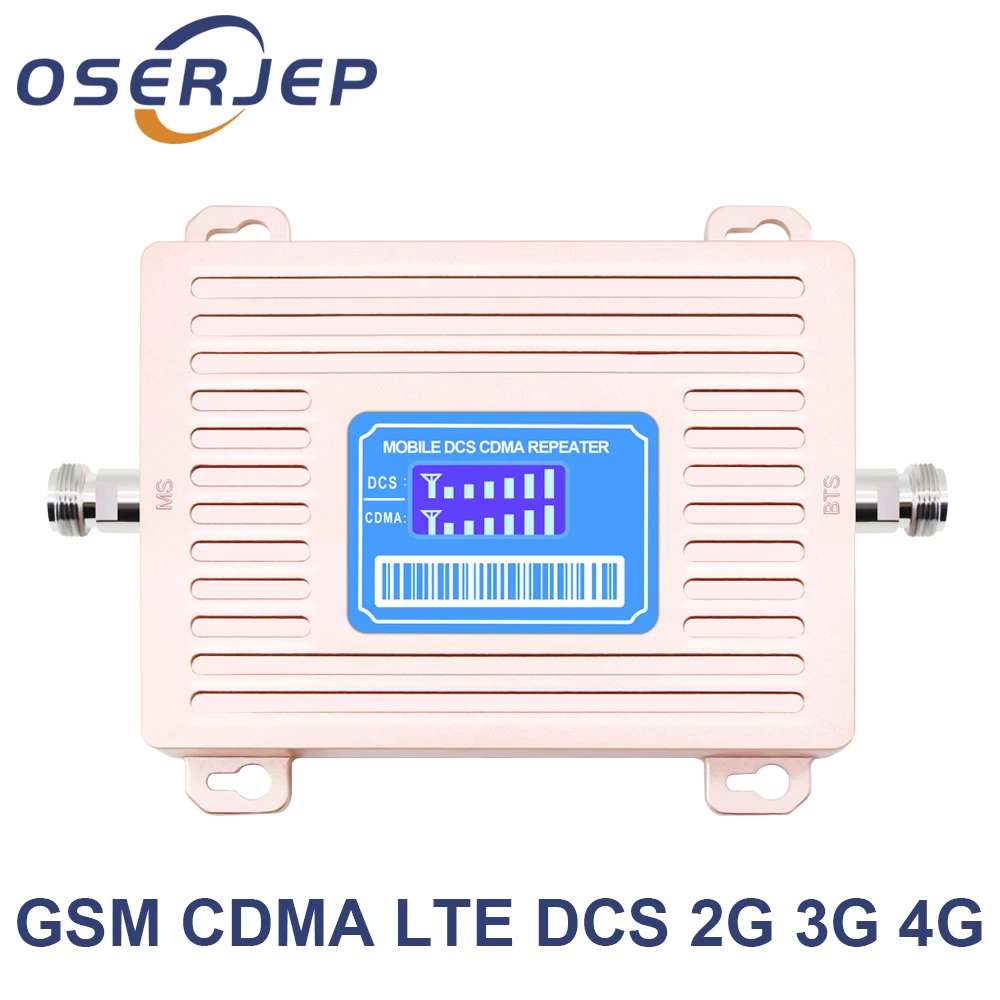 

Best Price GSM DCS Dual Band 2G 4G 850 1800 Mhz UMTS Cellular Mobiel Phone Signal Repeater LCD Display not include antenna
