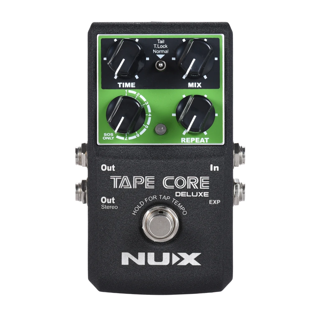 NUX TAPE CORE DELUXE Electric Guitar Tape Delay Effect Pedal with 7