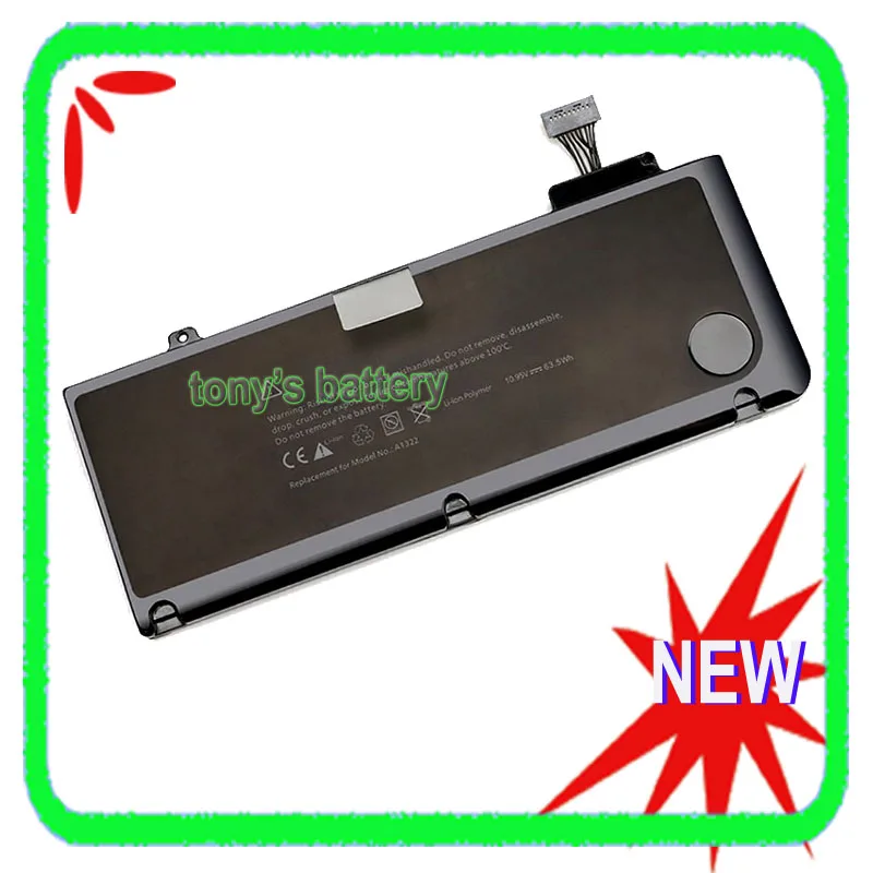 Новая батарея A1322 для Apple MacBook Pro 13 &quotA1278 Mid 2009 2010 2011 MB990LL/A MB991 MC374 MC700|a1322 battery|battery