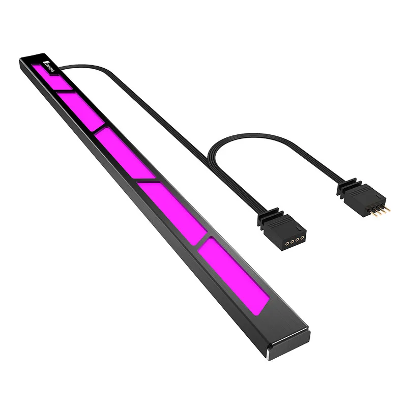 

JONSBO Magnetic Computer Case Light Bar Motherboard AURA SYNC Discoloration RGB Light Strip With Manual Control LB-3