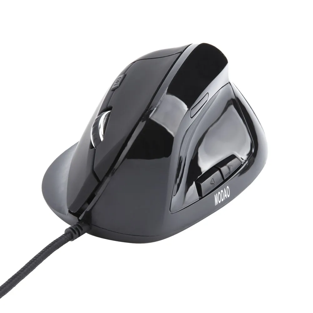 Новая мышь стиль 6 клавиш USB компьютерная мышь Проводная вертикальная мышь с dpi светодиодный светильник индикатор для ПК ноутбука Mmay20