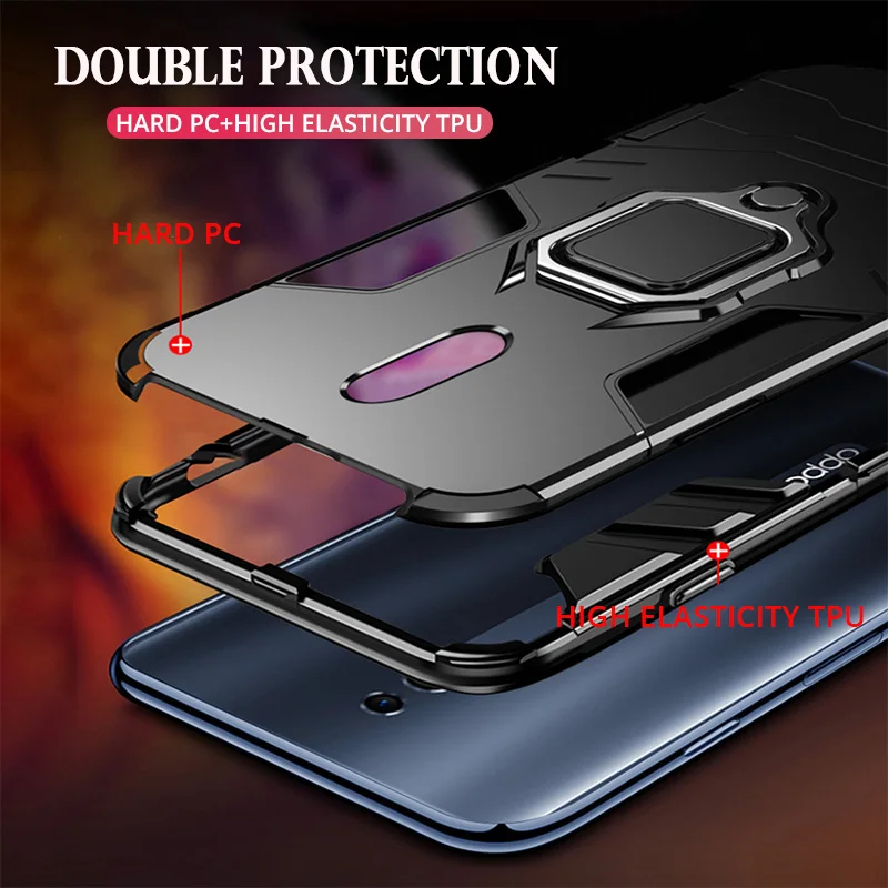 Чехол для OPPO Reno 2 2Z 2F ACE 10X X3 ZOOM K3 A1K A5 A9 2020 A11X Realme X7 X50 7 6 3 5 Pro X X2 XT C2 C3 Магнитный чехол