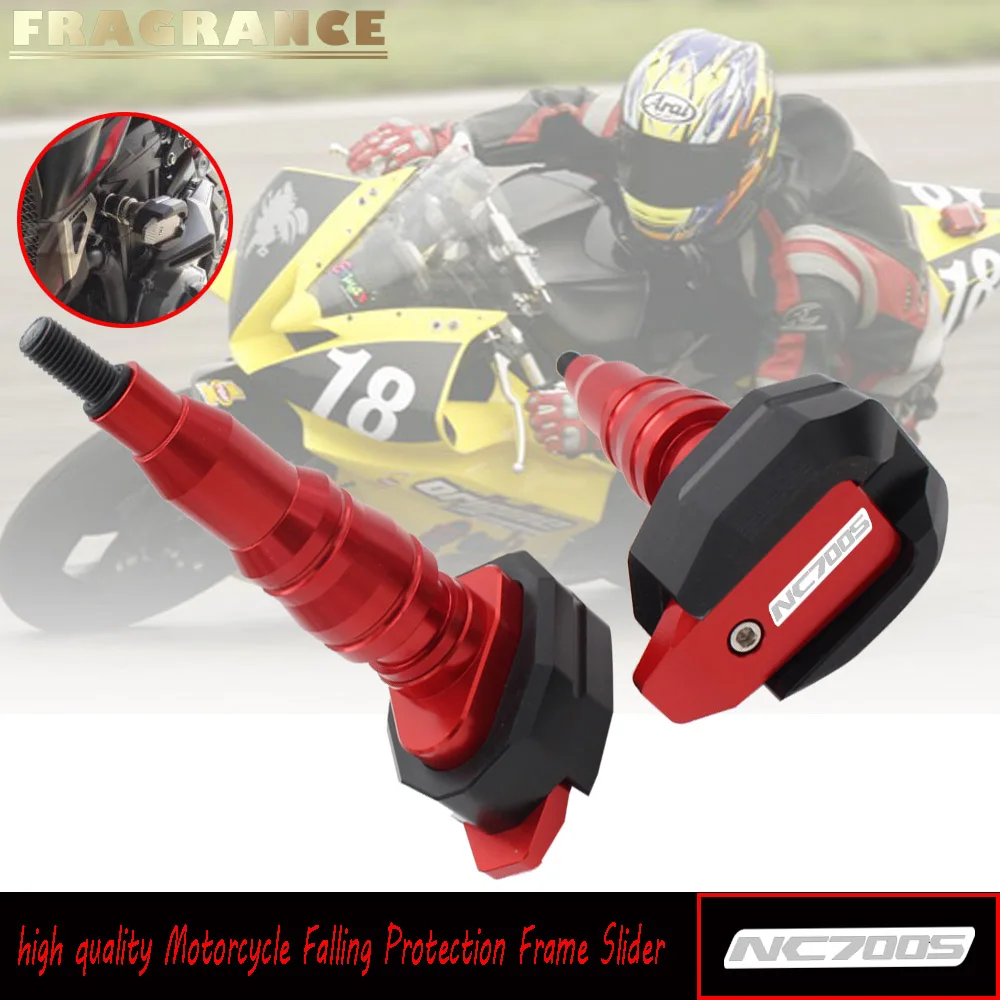 for HONDA NC 700S NC700S 2012-2013 cbr 600 rr Motorcycle Accessories Falling Frame Slider Fairing Guard Anti Crash Pad Protector |