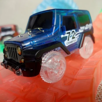 

1 Pcs Electronics Car Toys With Flashing Lights Educational Toys For Children Boys Birthday Gift Boy Play Magic Track Car Toys