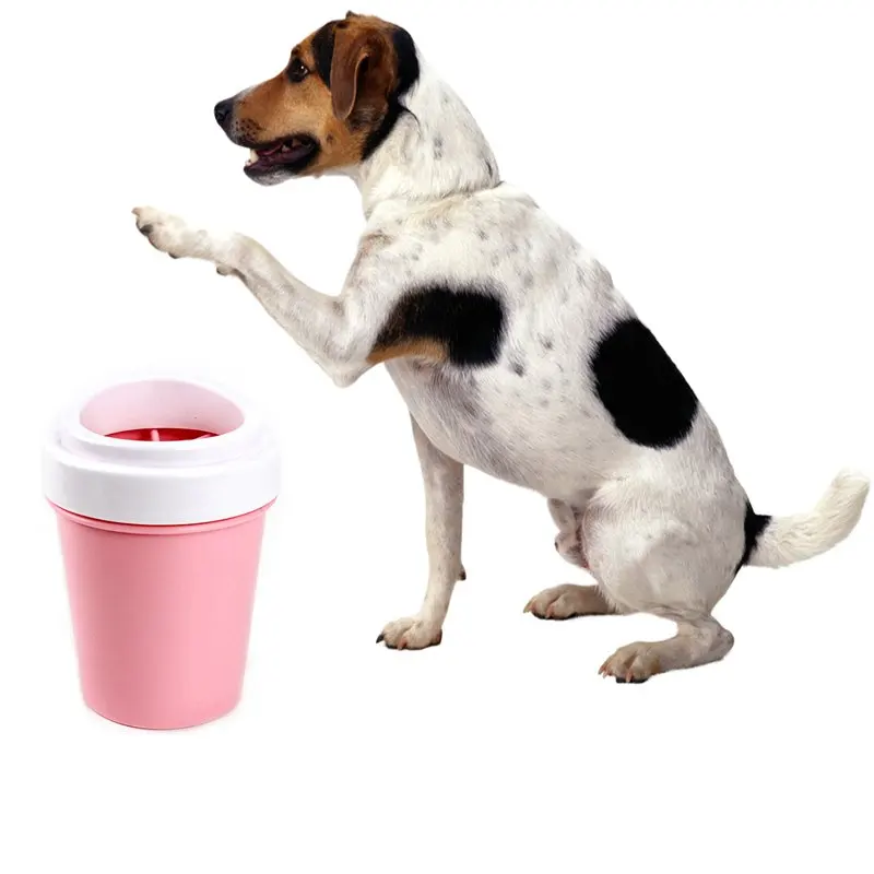 Приспособление для очистки лап-чашек для собак, расчески, портативный очиститель лап для домашних животных, щетка для чистки лап, быстрая