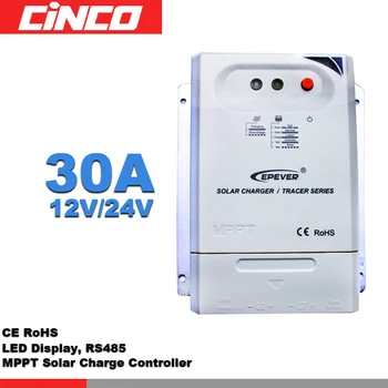 

Tracer3210CN 30A 12V/24 EPEVER solar MPPT solar controller MAX 100V input 12V/24V battery voltage Solar Panel Regulator