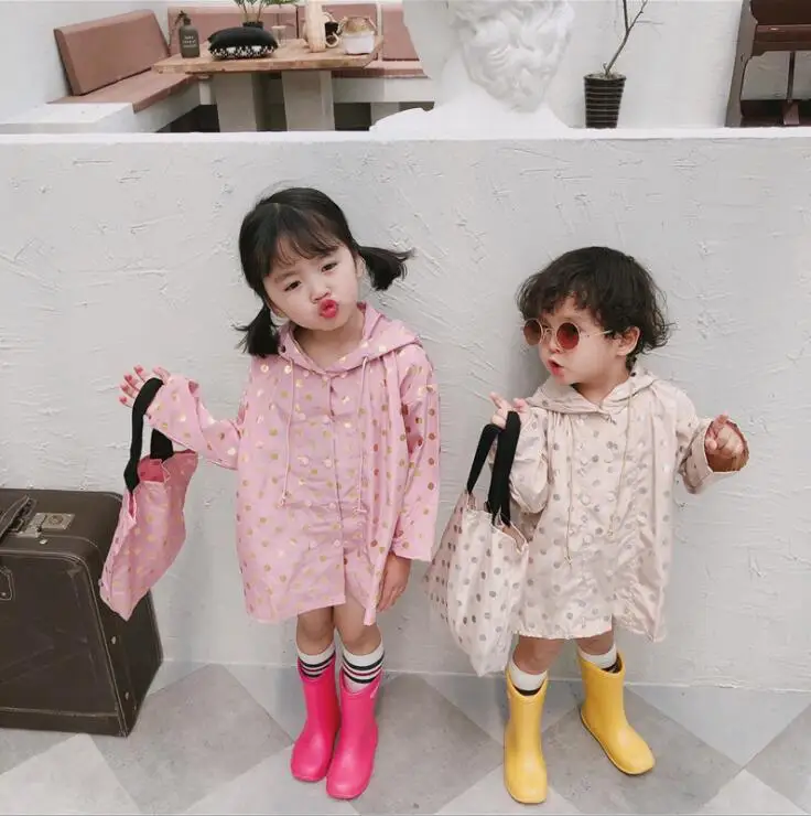 

2019 new wholesale girls boys hooded coat autumn fashion full sleeve kids jacket 1-6t HW70