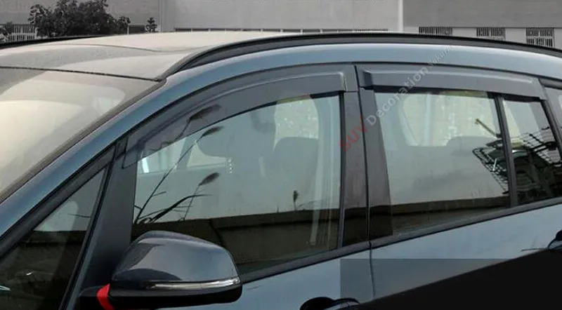 NEW For BMW 2 Series F46 Gran Active Tourer 2015 2016 Window Visor Deflectors Rain Shield