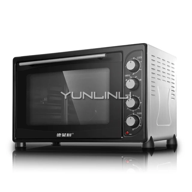 Special Offers Double Door Electric Oven 8 Heating Tubes Double Fire Independent Control Temperature 45L 220v/50hz 5 Grills DMK-45RCLF Special Offers Double Door Electric Oven 8 Heating Tubes Double Fire Independent Control Temperature 45L 220v/50hz 5 Grills DMK-45RCLF