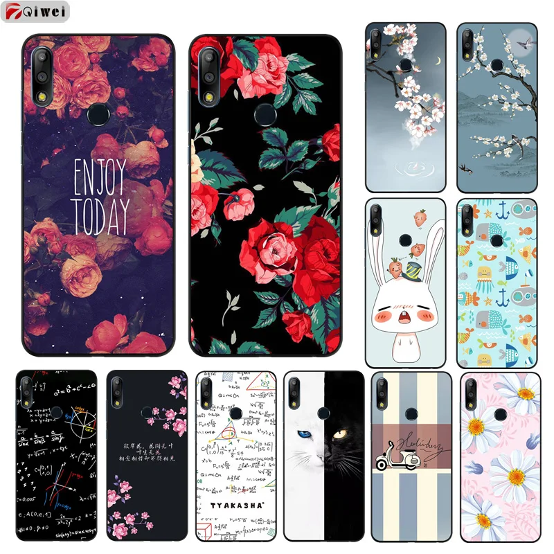 

For Asus Zenfone Max Pro M2 ZB631KL Case Silicone Soft TPU Cover Coque For Asus ZB631KL ZB ZB631 631 631KL KL Case Black Bumper