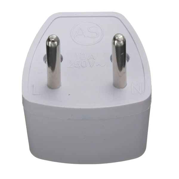 Universal US/UK/AU To EU AC Power Adapter 2 Pins Travel Converter Adapter Charger Plug