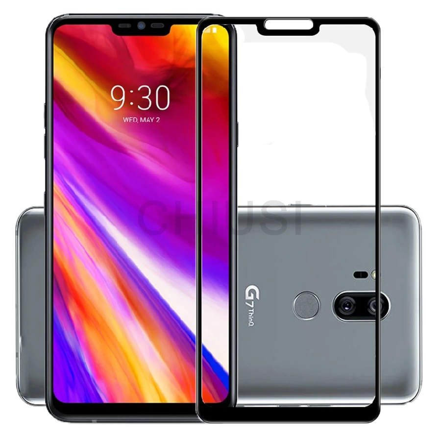 2.5D 9H Премиум Закаленное стекло для LG G7 Fit/G7 One/G7 ThinQ полное покрытие Защитная пленка для LG G7