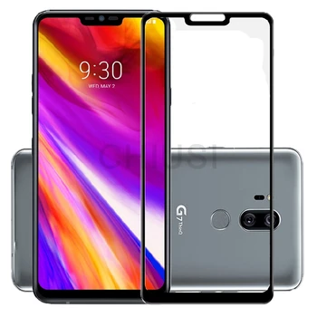 Перейти на Алиэкспресс и купить 2.5D 9H Премиум Закаленное стекло для LG G7 Fit/G7 One/G7 ThinQ полное покрытие Защитная пленка для LG G7