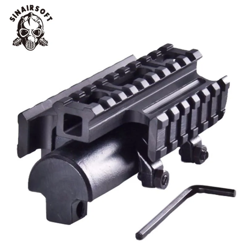 Новый Gen SKS Picatinny Tri rail Mount MNT 640TRIII (черный) Быстрый переход|Кронштейны и аксессуары