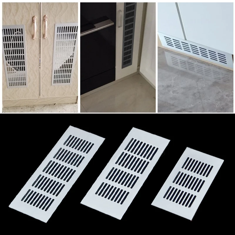 80*200//80*300//80*350mm Air Vent Louvred Grill Cover Ventilation Grille Hardware