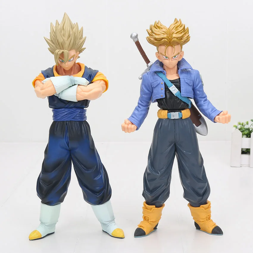 

25cm Dragon Ball Z MSP The Super Saiyan Trunks Vegetto PVC Figure Collectible Model Toy