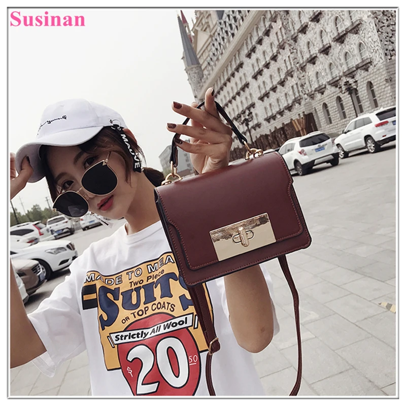 

Leather Handbag Mini Crossbody Bags for Women 2019 Fashion Ladies Shoulder Bag Small Flap Messenger Bag Luxury Handbags Designer