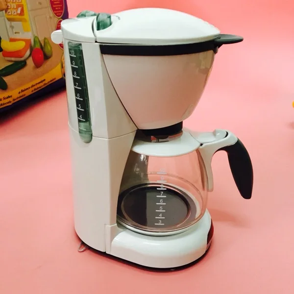 

children play simulation Voice electric toy coffee machine simulation toy house simulation essential kitchen play house toy