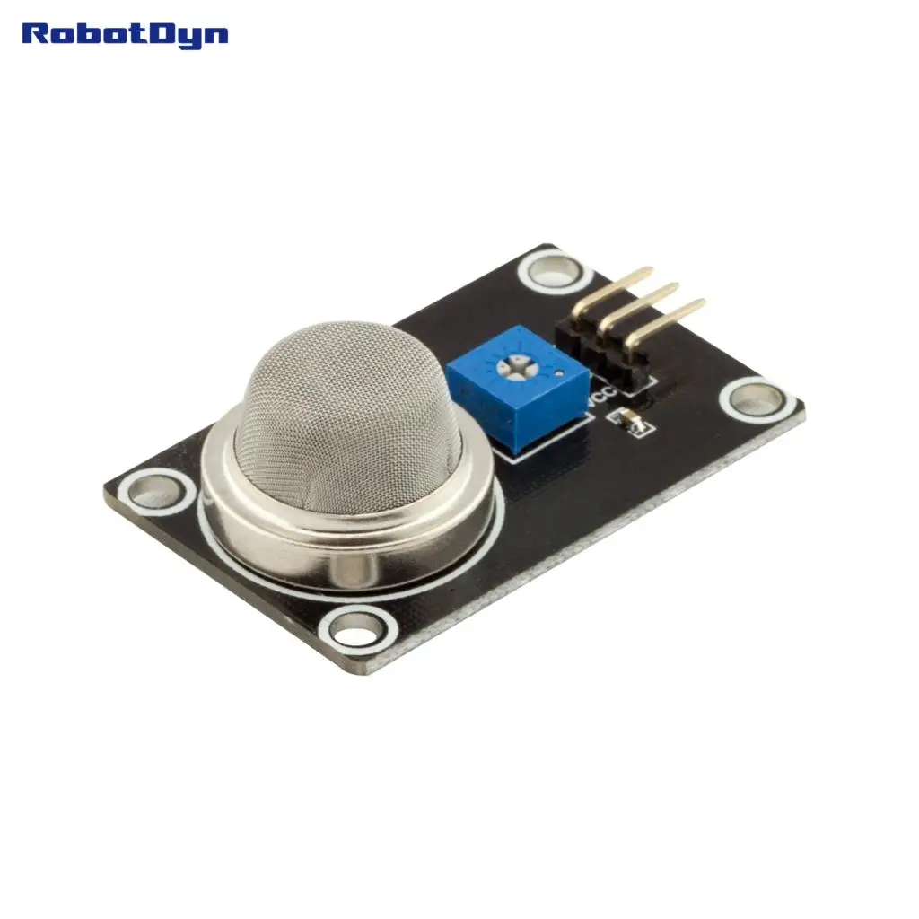 Датчик газа водорода RobotDyn MQ 8 (стандарт)|sensor adapter|sensor nightsensor fuel |