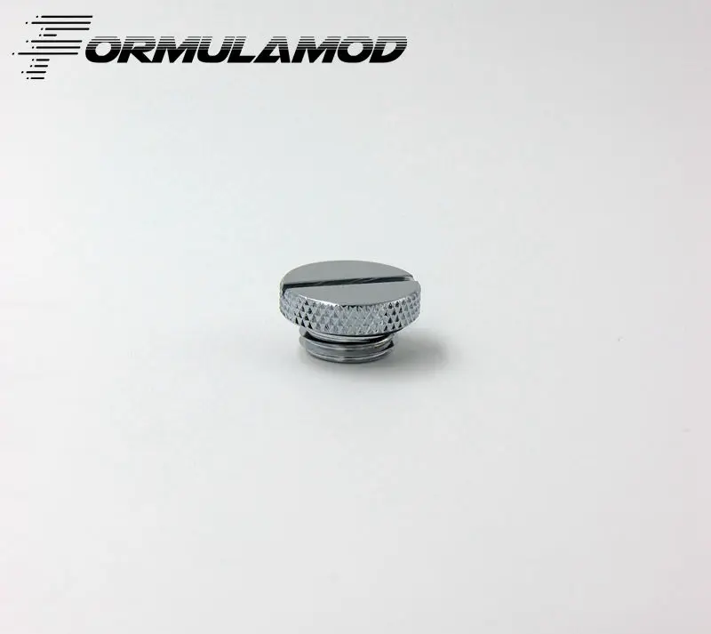 FormulaMod Fm YZDT Groove Plugs Black Silver G1 4 Water Plugs Can Twist With Coin 4