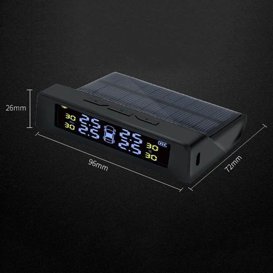 Solar Power Car TPMS Tire Pressure Monitoring System  (8)