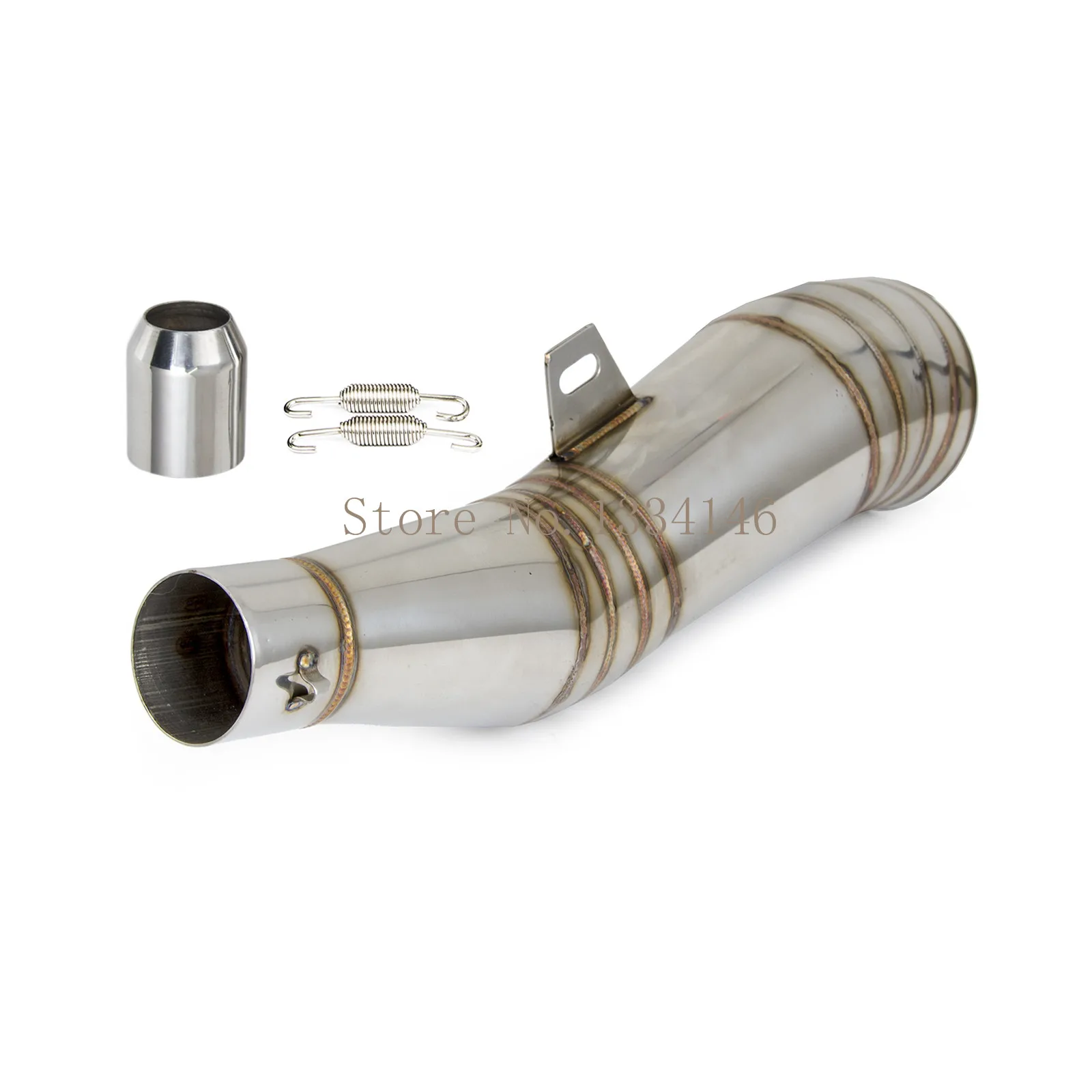 38-51MM Motorcycle Stainelss Steel GP Exhaust Muffler Slip on with Removable DB Killer