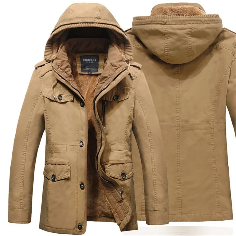 New Winter Bomber Warm Jackets Men Army Military Outwear Tactical