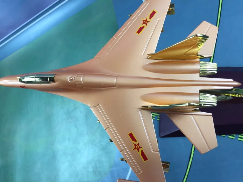 Модель истребителя Su30 из сплава Коллекционная модель самолета игрушечная