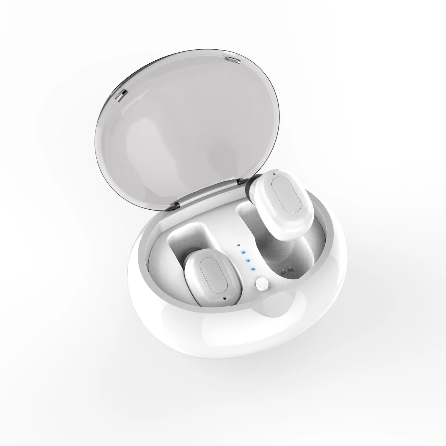 TWS X5, Bluetooth наушники 4,2, беспроводные наушники, спортивные, водонепроницаемые, свободные руки, Hi-Fi стерео гарнитура, наушники с шумоподавлением - Цвет: Белый