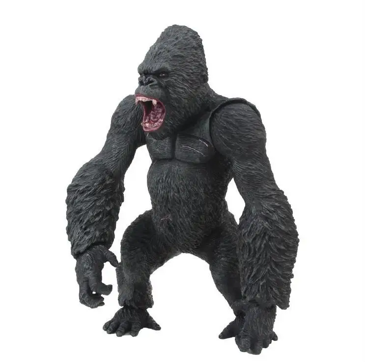 Большой размер 35 см King Kong Skull lsland Gorilla обезьяна фигурка модель игрушки