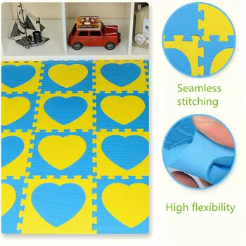 

9PCS Baby Play Mat for Children Eva Foam Child Carpet In The Nursery Baby Carpet Developing Mat Puzzles for Kids Tapis Enfant