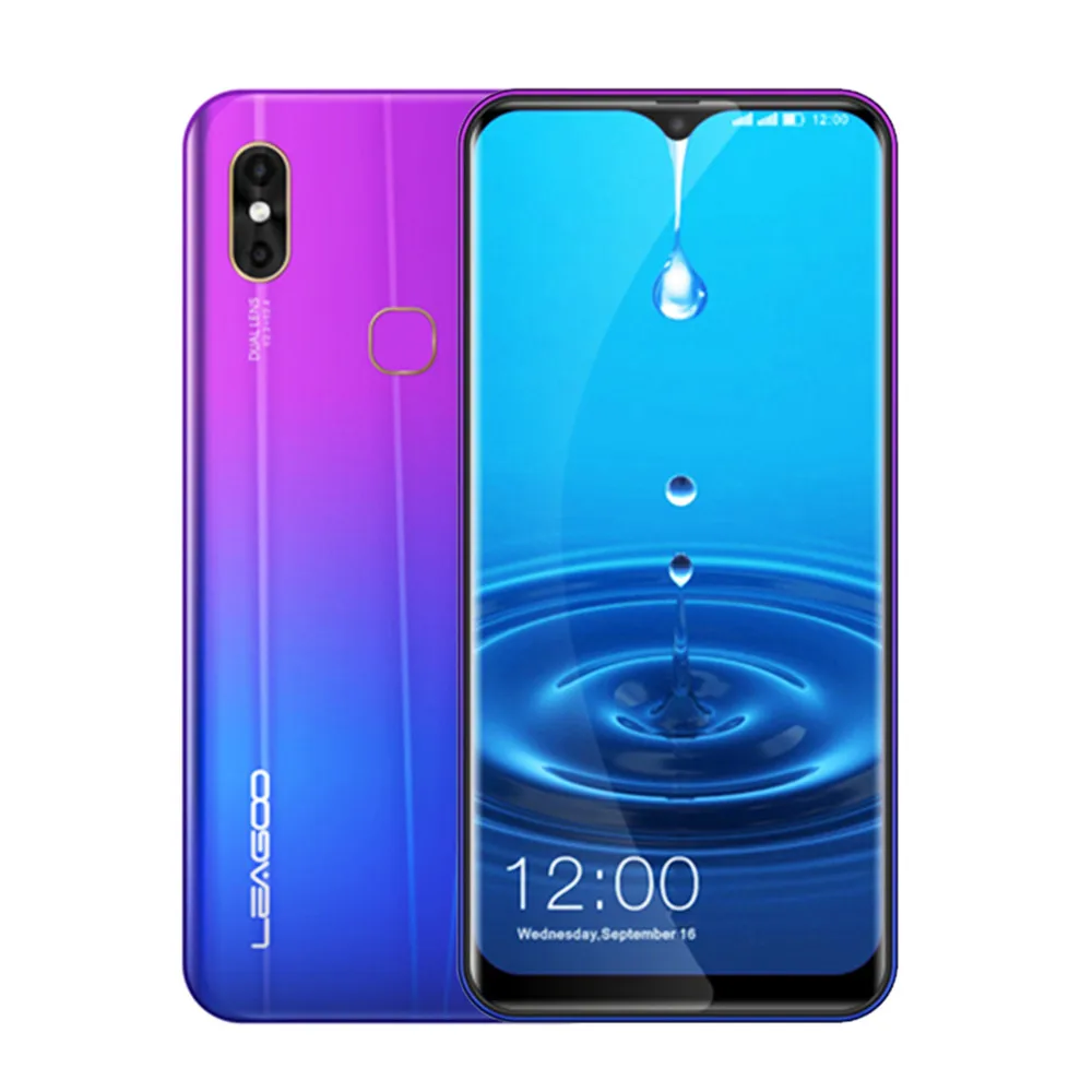 LEAGOO M13 Android 9,0 19:9 6," смартфон 4 ГБ 32 ГБ MT6761 четырехъядерный отпечаток пальца лица ID 4G LTE мобильный телефон