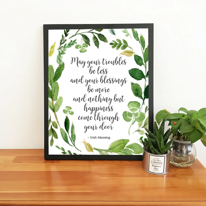 Irish blessing Print