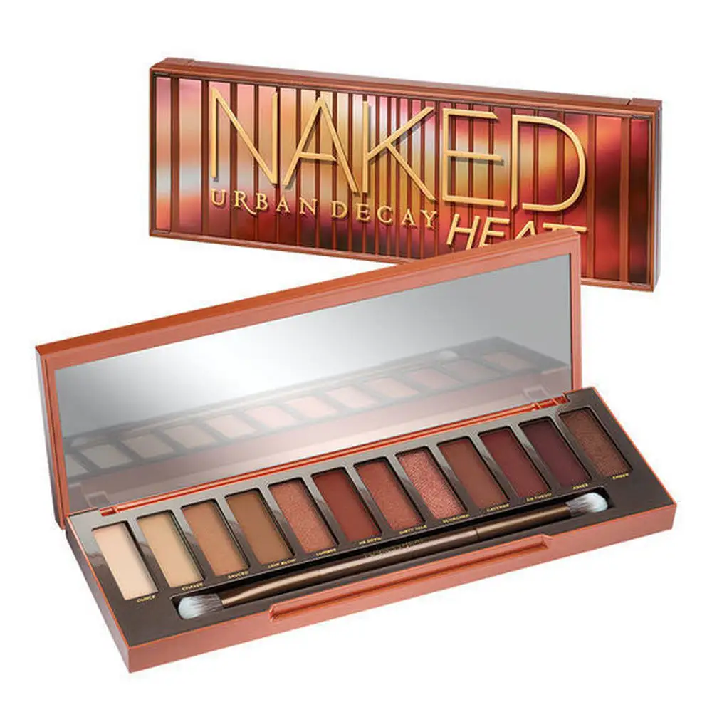 

Urban Decay NAKED HEAT Eyeshadow Palette 12 Colors Makeup Pigments Waterproof Professional Shimmer Eye shadow Make up Palette